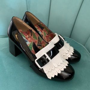 Miss L Fire Patent Leather Pumps 🔥🖤👠
